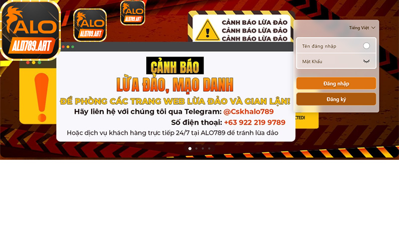 Link Đăng Nhập Alo789 cung cấp bởi Nhà Cái chính thức