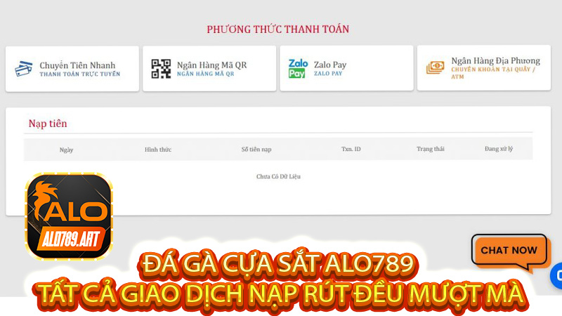 Tất cả giao dịch nạp rút đều mượt mà
