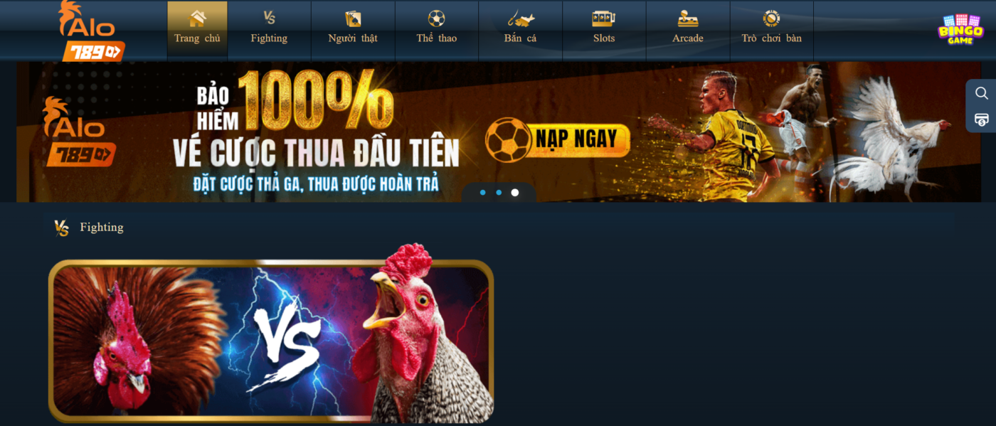 Ứng dụng cá cược Alo789
